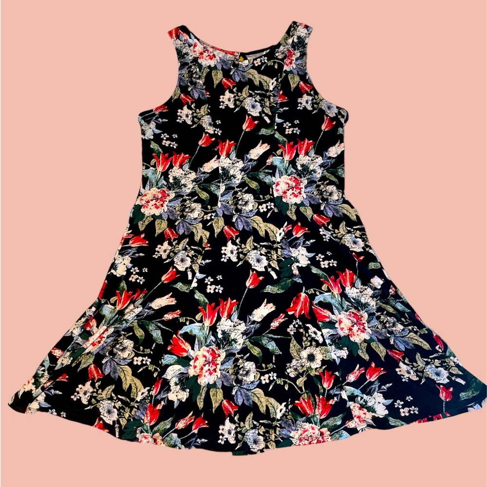 Mudd Soft Floral Skater Dress🌹